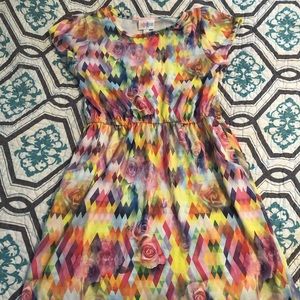 Girls LuLaRoe Mae dress